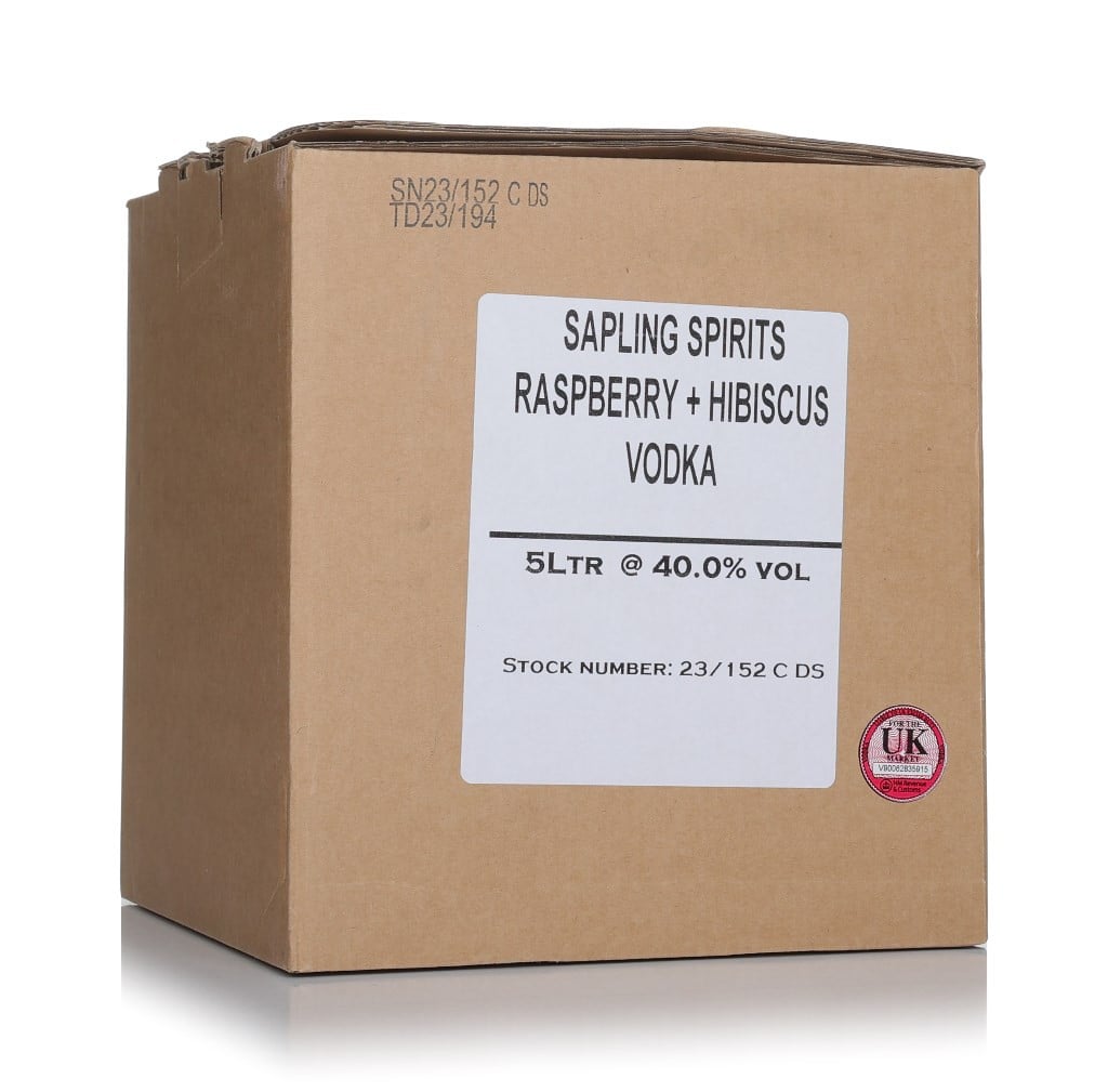 Sapling Raspberry & Hibiscus Vodka 5L 500cl