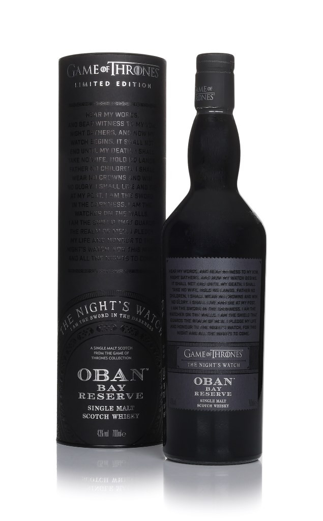 Night's Watch & Oban Bay Reserve - Game of Thrones Single Malts Collection 70cl