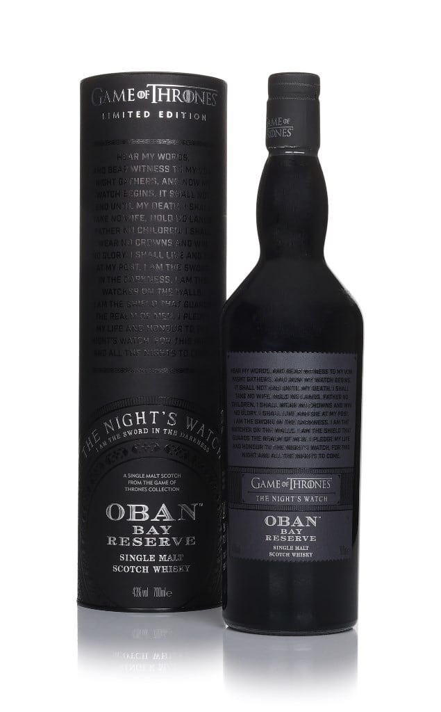 Night's Watch & Oban Bay Reserve - Game of Thrones Single Malts Collection 70cl