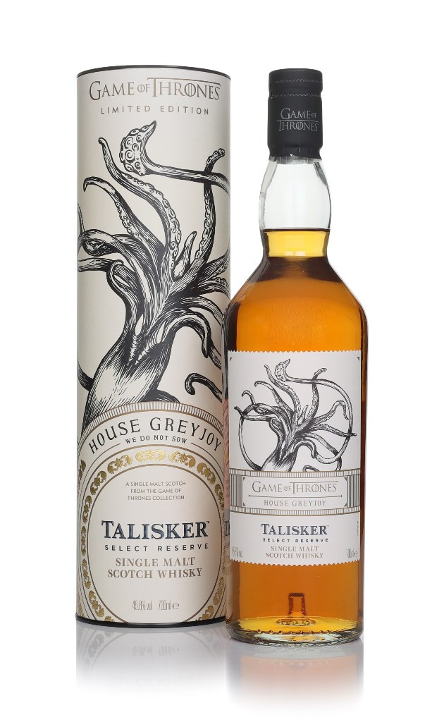 House Greyjoy & Talisker Select Reserve - Game of Thrones Single Malts Collection 70cl