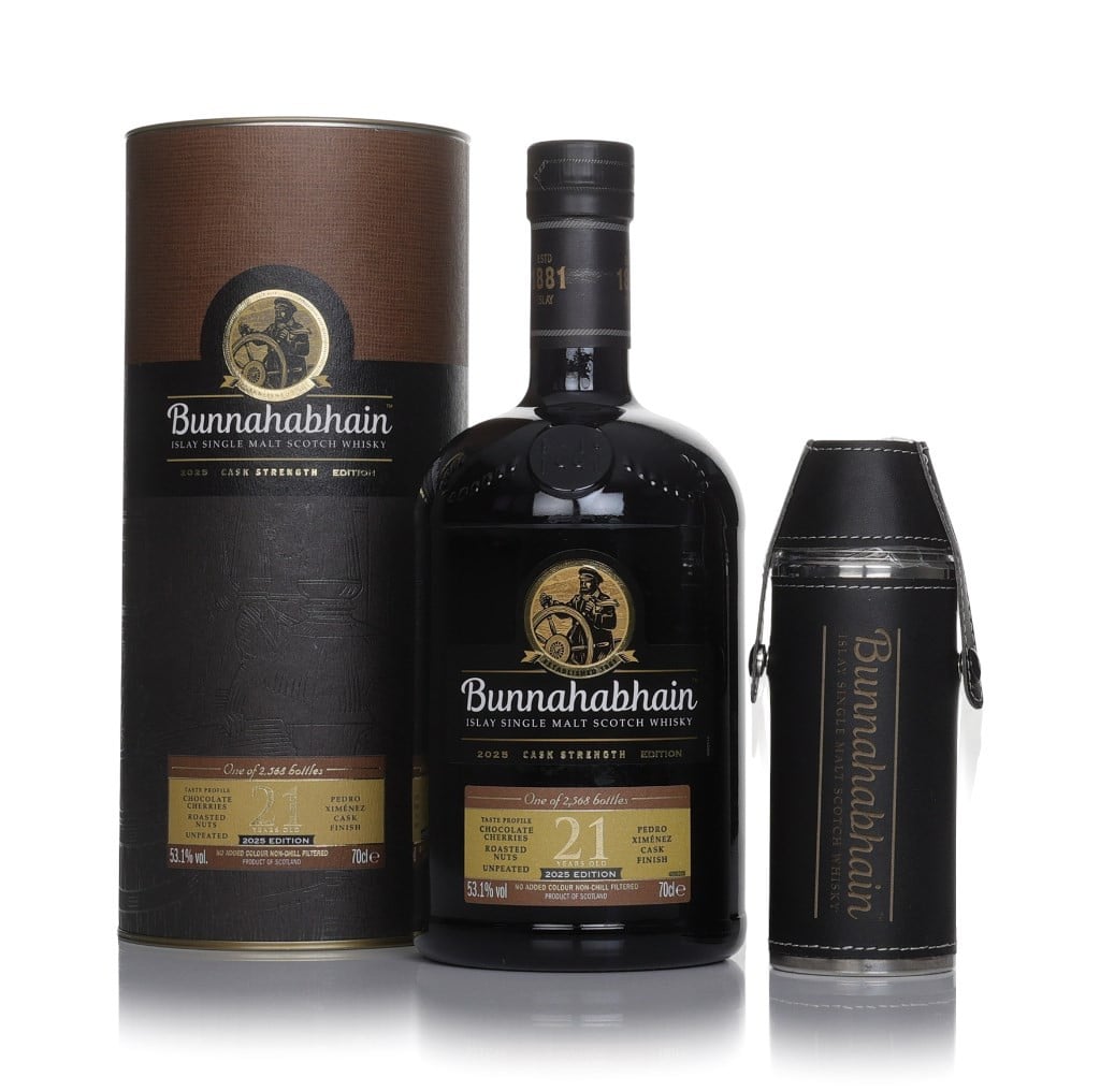 Bunnahabhain 21 Year Old Cask Strength - 2025 Edition 70cl
