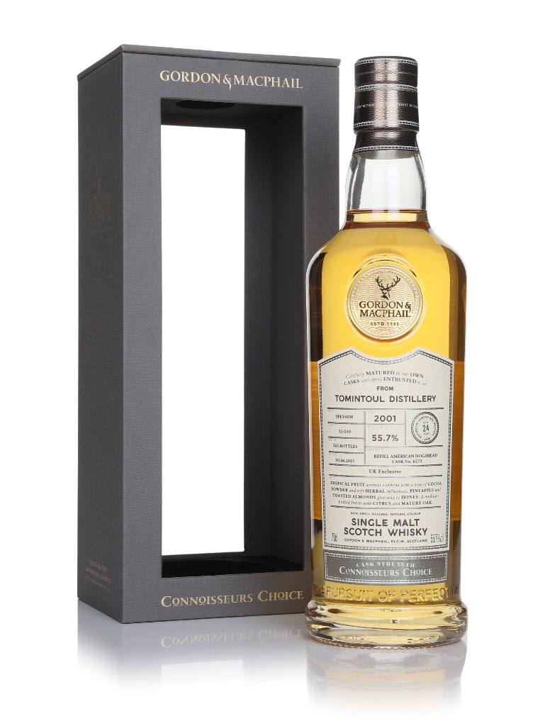 Tomintoul 24 Year Old 2001 (cask 6273) - Connoisseurs Choice (Gordon & MacPhail) 70cl