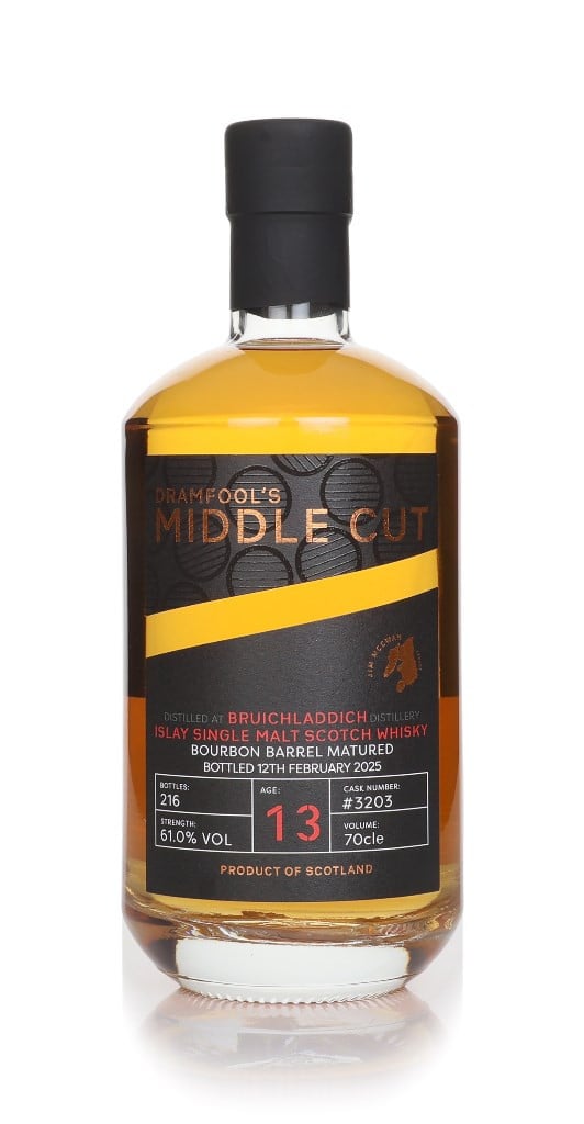 Bruichladdich 13 Year Old 2011 - Middle Cut (Dramfool) 70cl