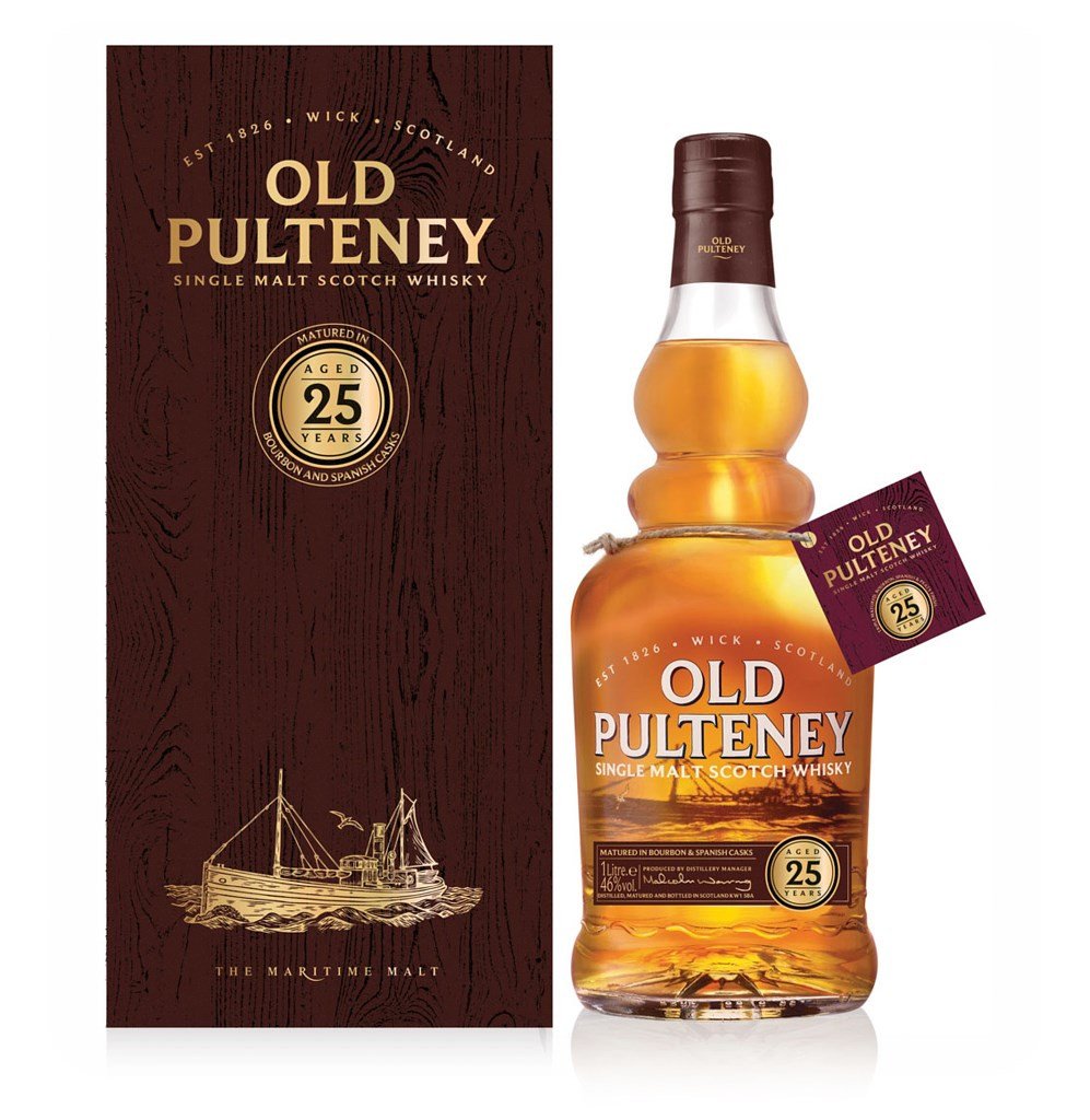 Old Pulteney 25 Year Old - Pre 2019 70cl