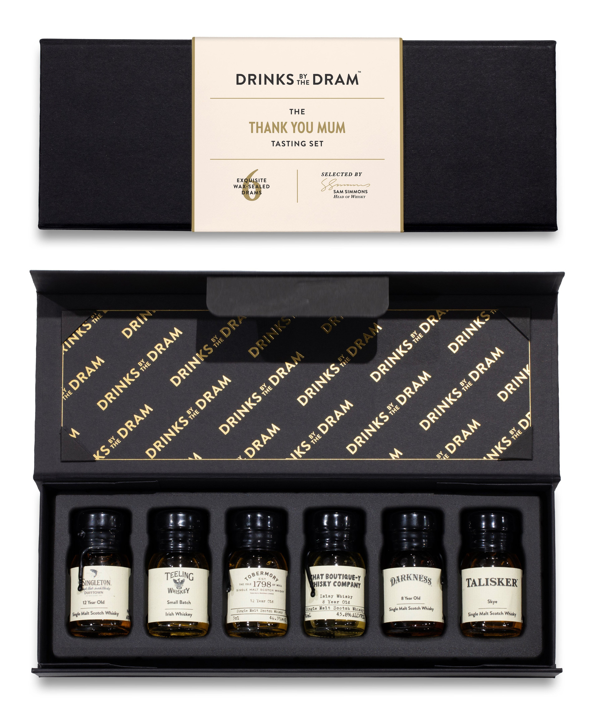 Thank You Mum Whisky Tasting Set (Black)