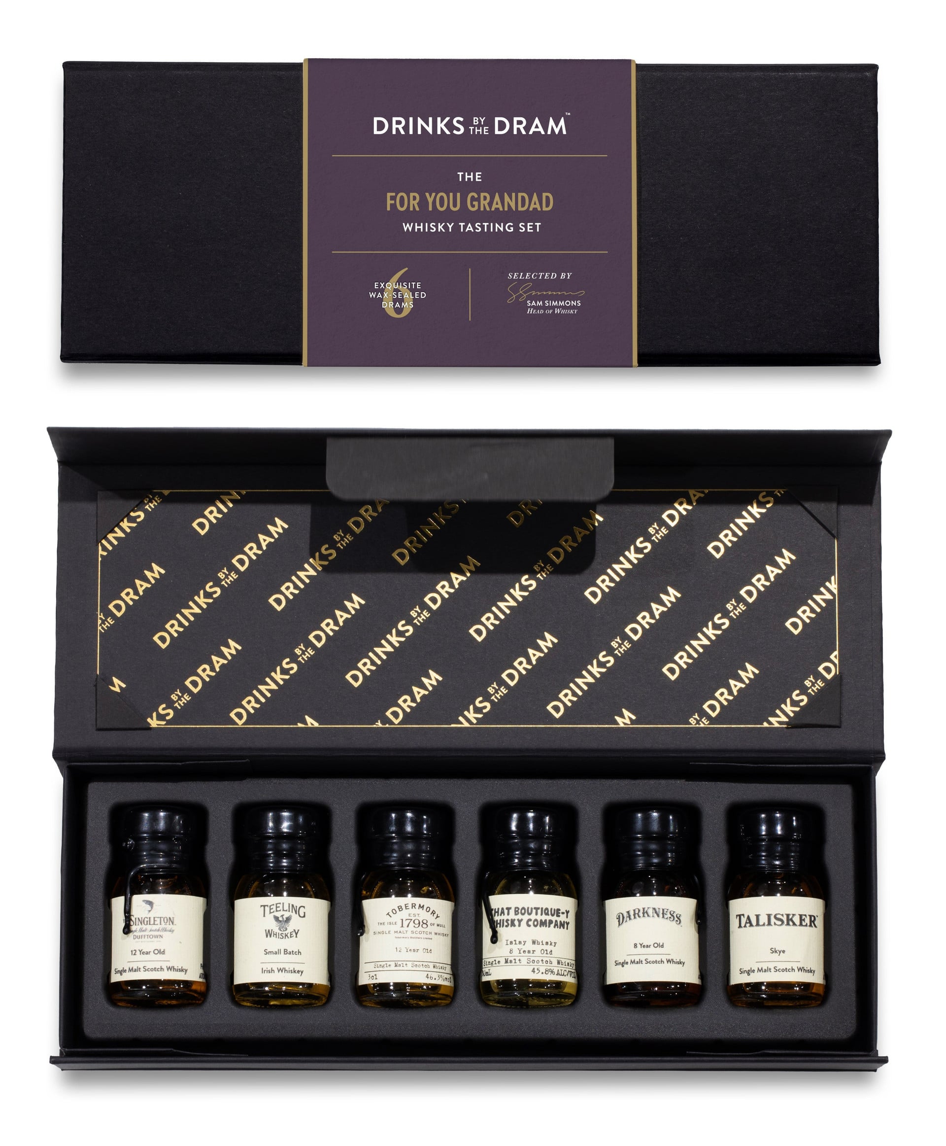 For You Grandad Whisky Tasting Set (Black)