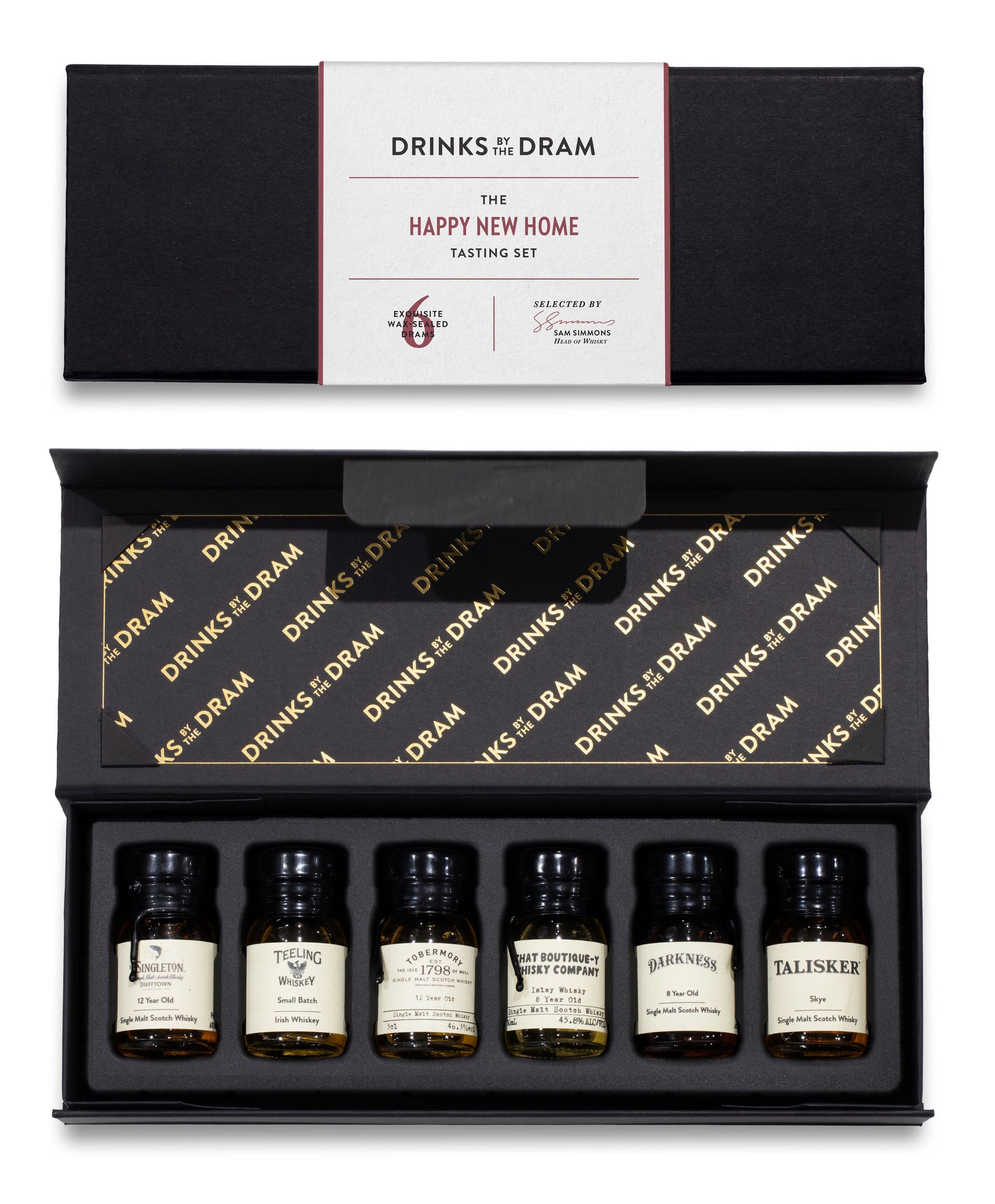 Happy New Home Whisky Tasting Set (Black)