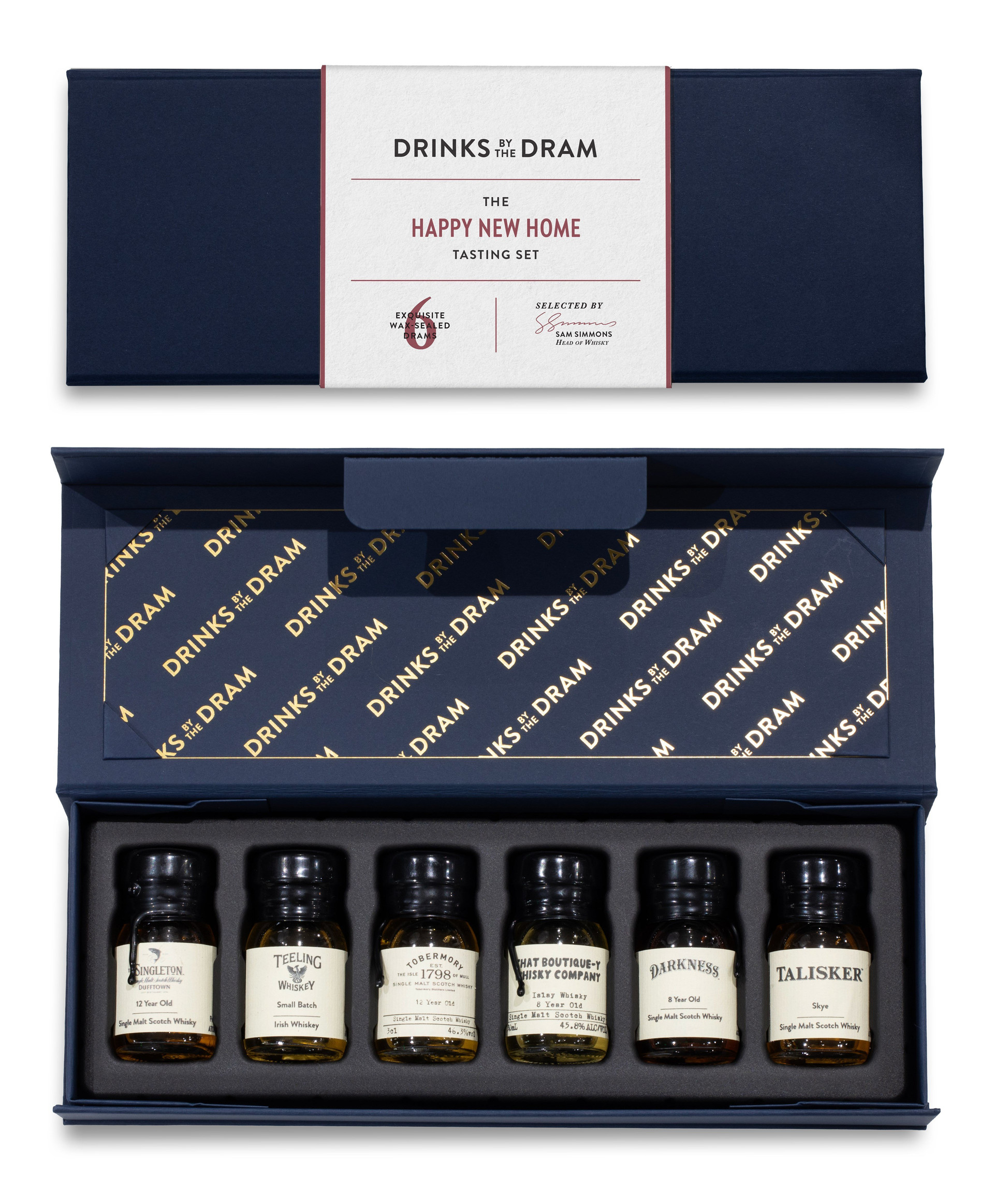 Happy New Home Whisky Tasting Set (Blue)