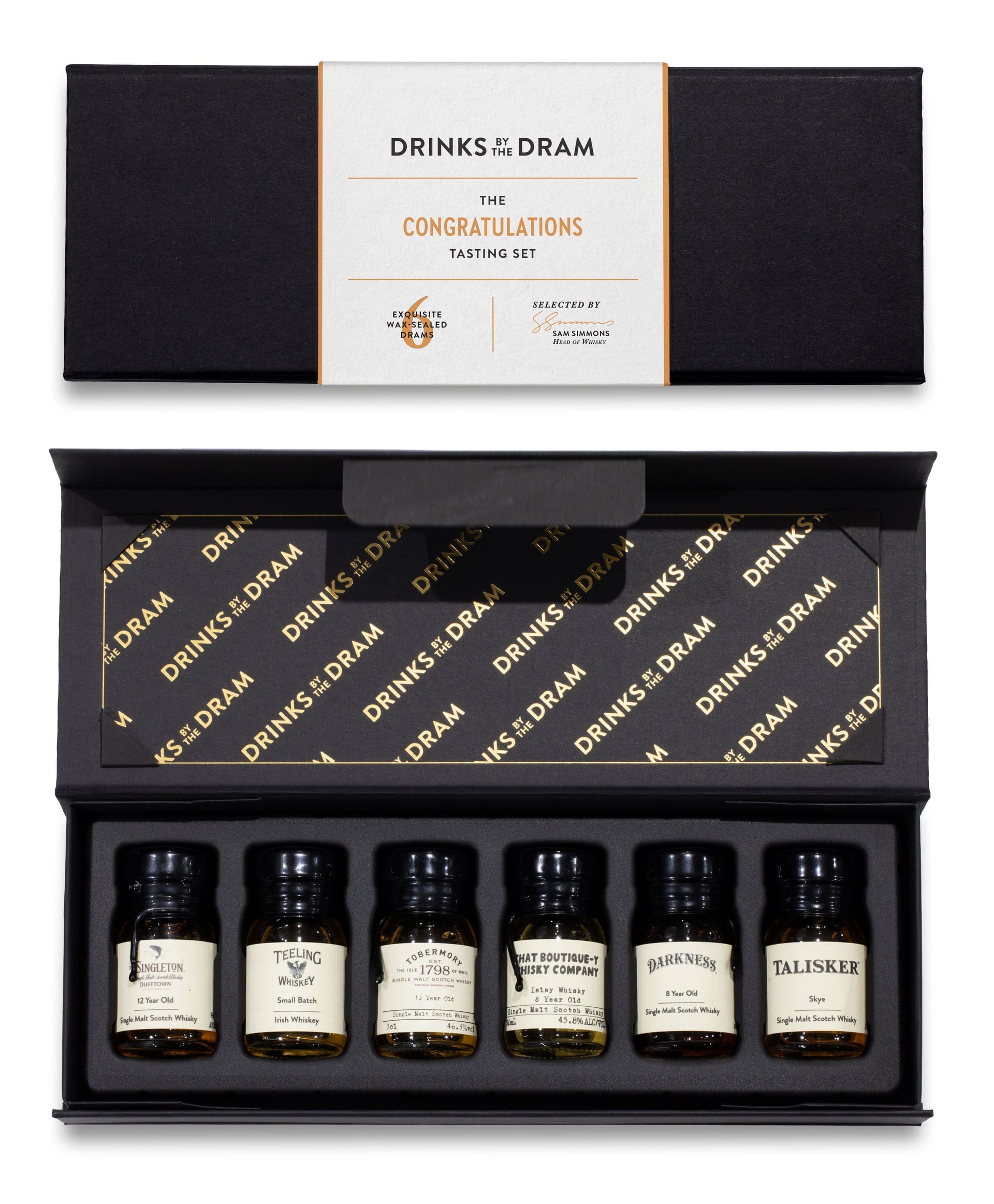Congratulations Whisky Tasting Set (Black)