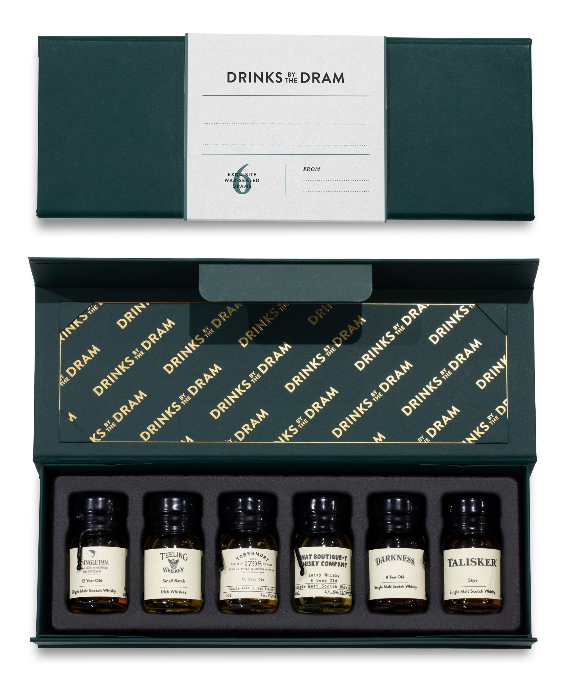 Blank - Write your own message Whisky Tasting Set (Green)