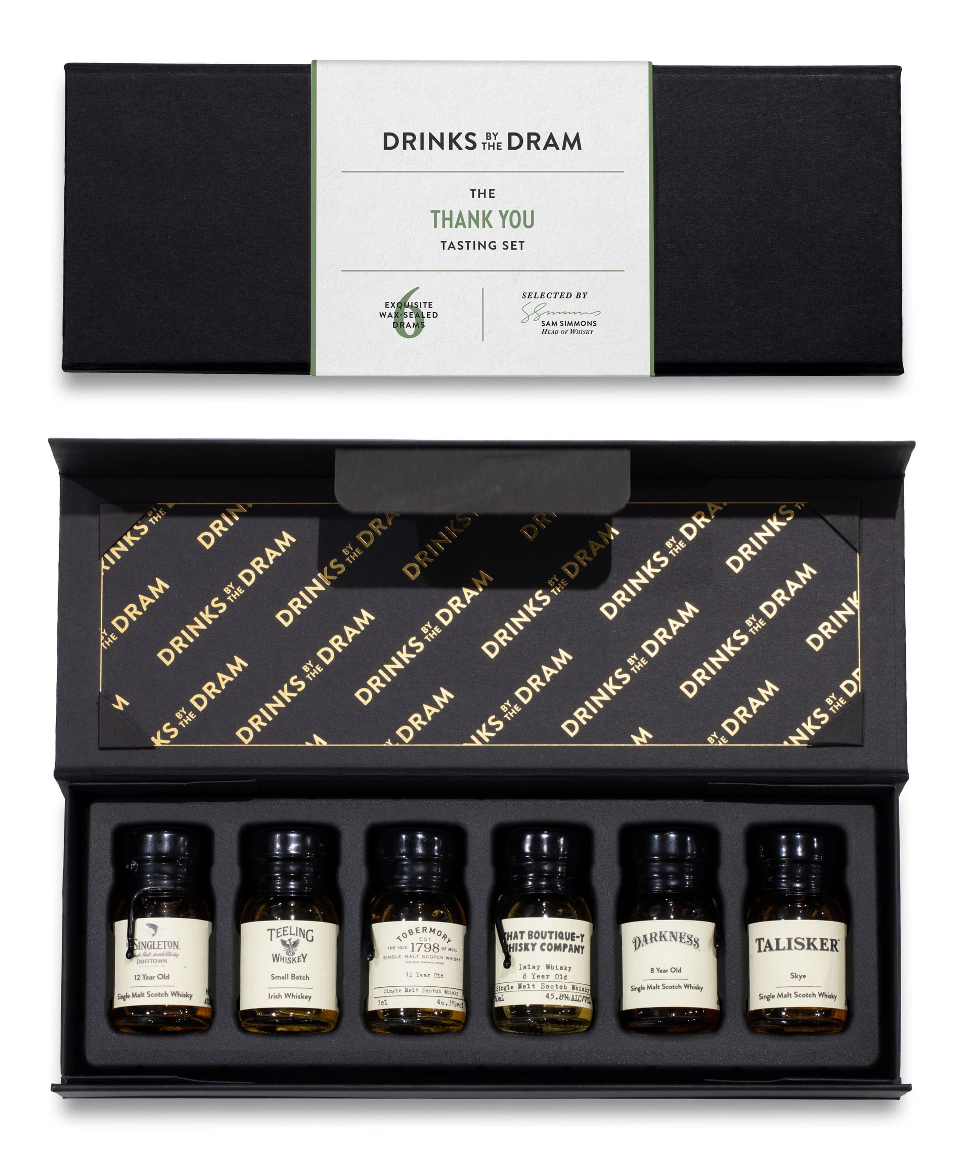 Thank You Whisky Tasting Set (Black)
