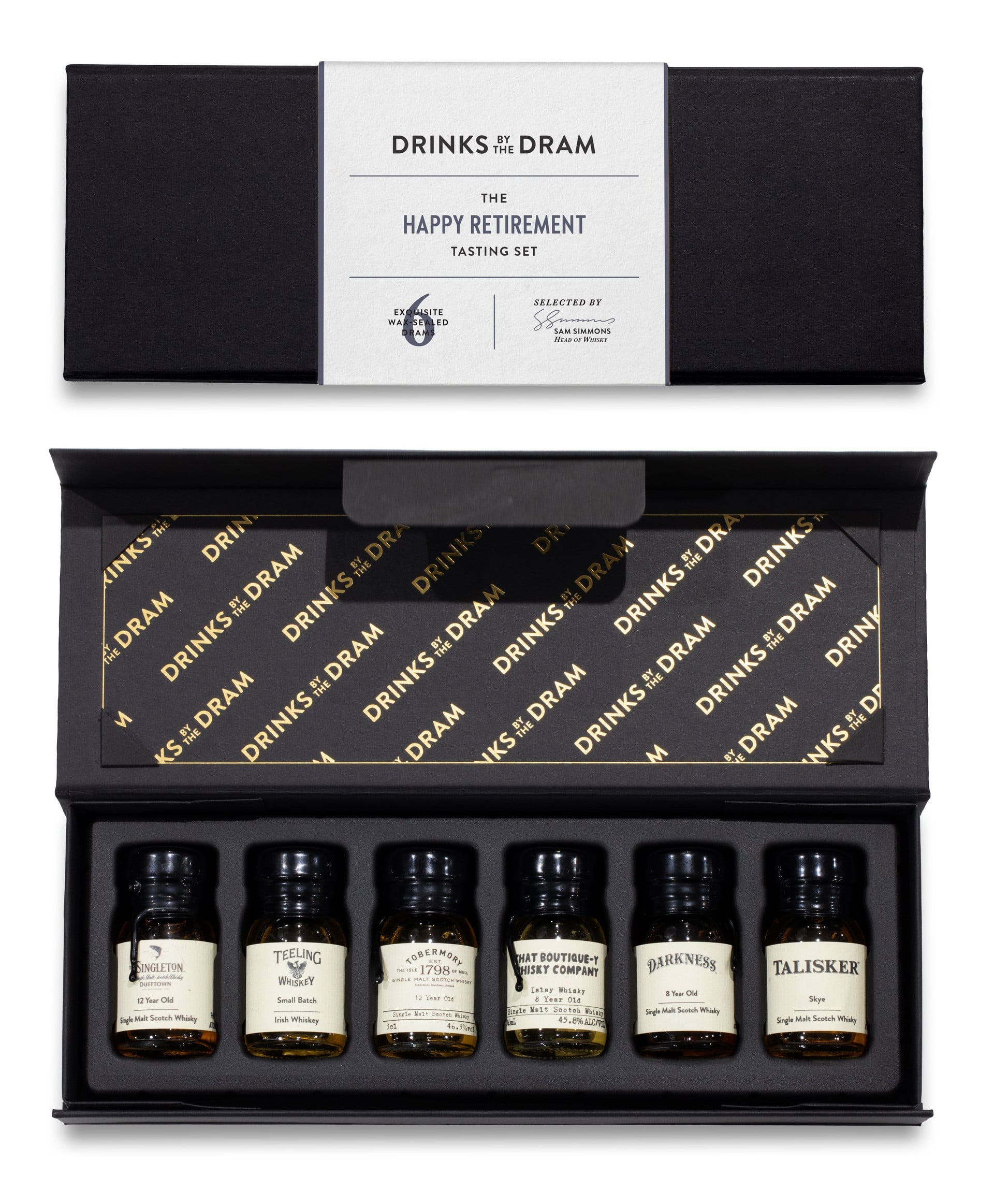 Retirement Whisky Tasting Set (Black)
