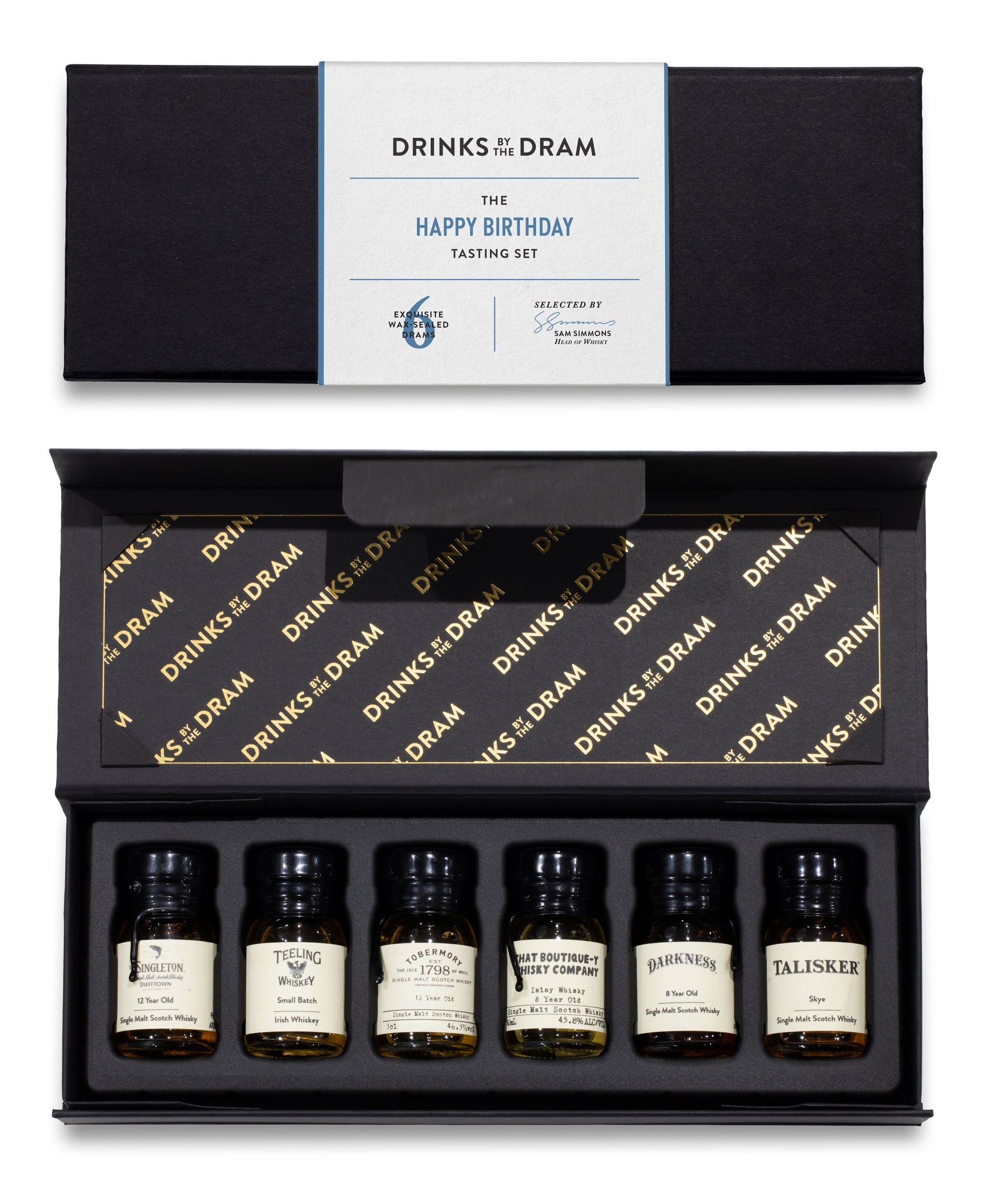 Happy Birthday Whisky Tasting Set (Black)