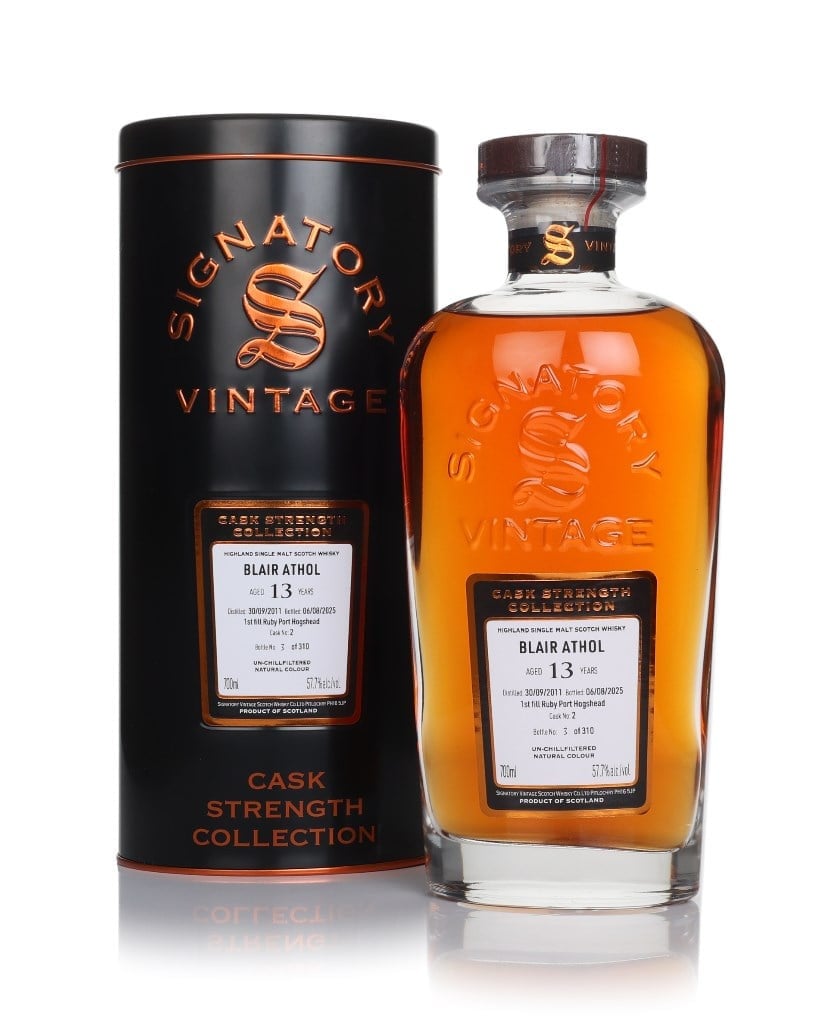 Blair Athol 13 Year Old 2011 (cask 2) - Cask Strength Collection (Signatory) 70cl