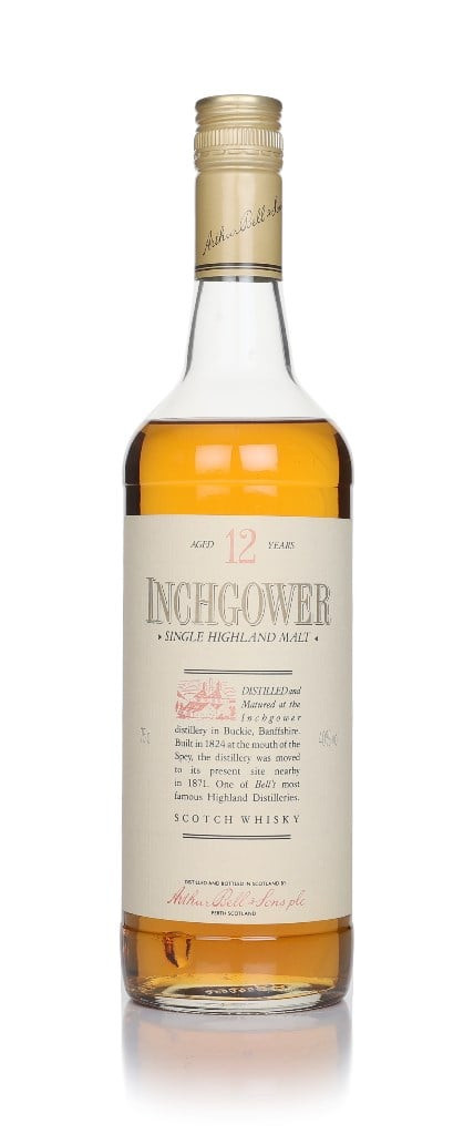 Inchgower 12 Year Old - Late 1980s 75cl