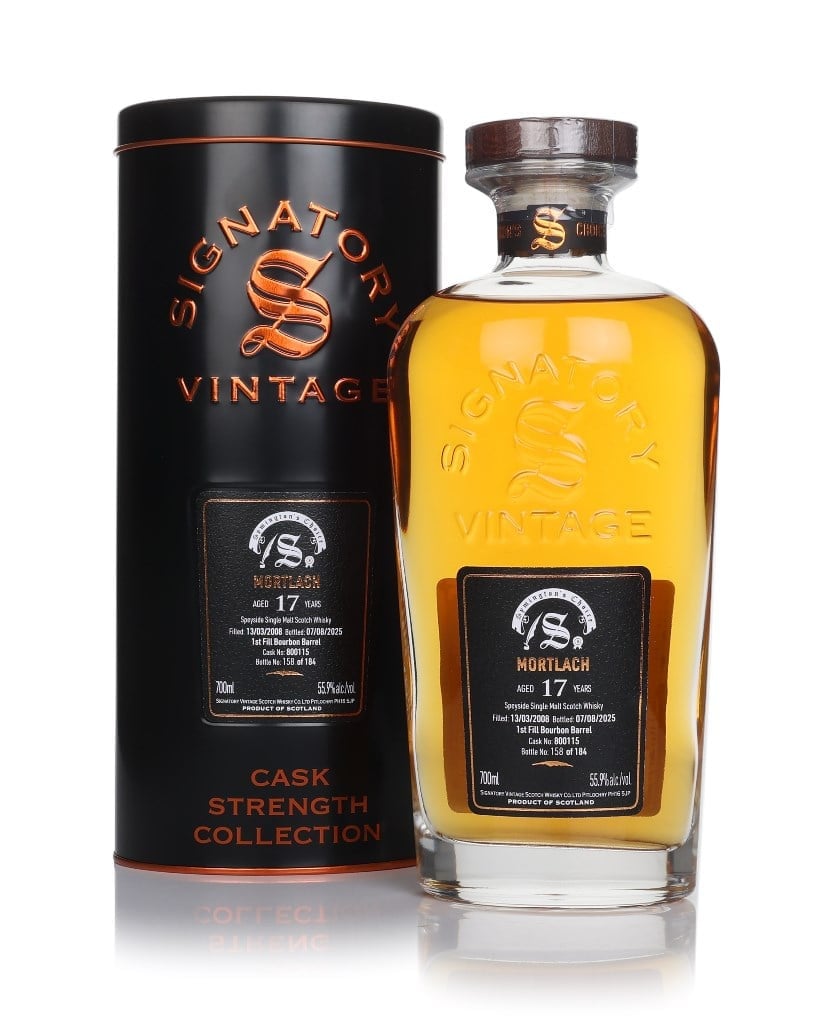 Mortlach 17 Year Old 2008 (cask 800115) - Cask Strength Collection (Signatory) 70cl