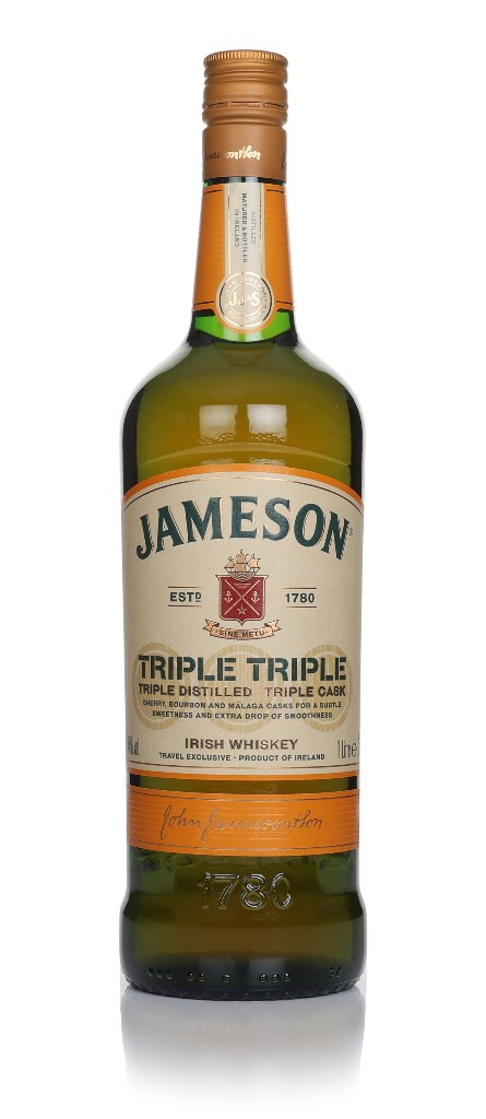 Jameson Triple Triple Irish Whiskey (1L) 100cl