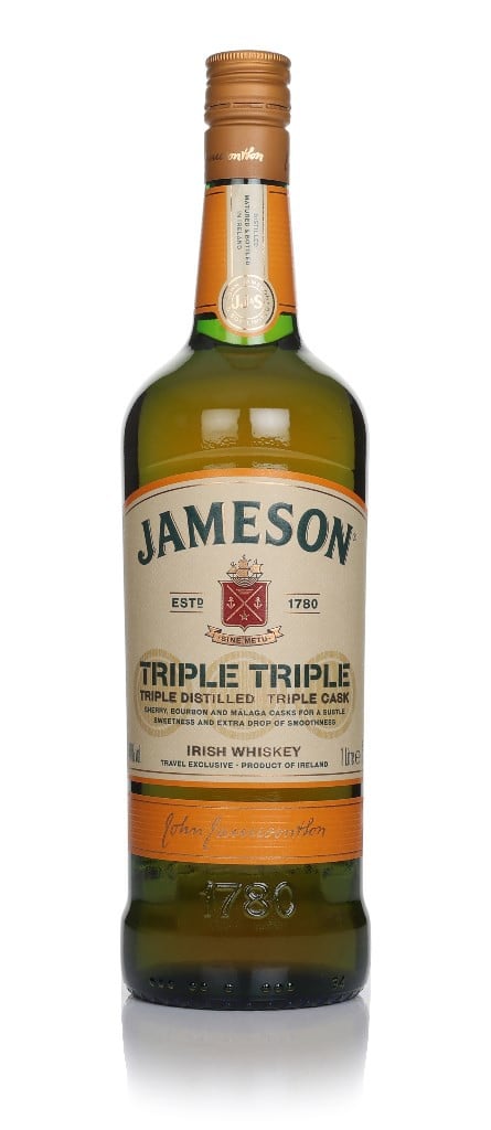 Jameson Triple Triple Irish Whiskey (1L)