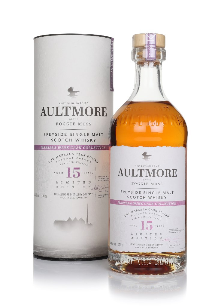 Aultmore 15 Year Old - Dry Marsala Cask Finish 70cl