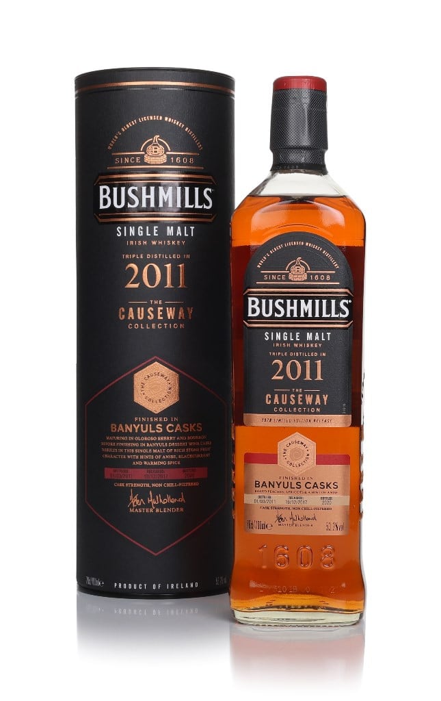 Bushmills 2011 (bottled 2020) Banyuls Cask - The Causeway Collection 70cl