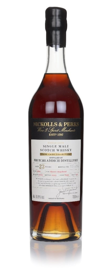 Bruichladdich 23 Year Old 2002 (Cask 427) – Nickolls & Perks Rare Cask Collection 70cl