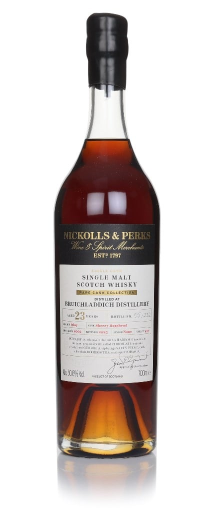 Bruichladdich 23 Year Old 2002 (Cask 427) – Nickolls & Perks Rare Cask Collection 70cl