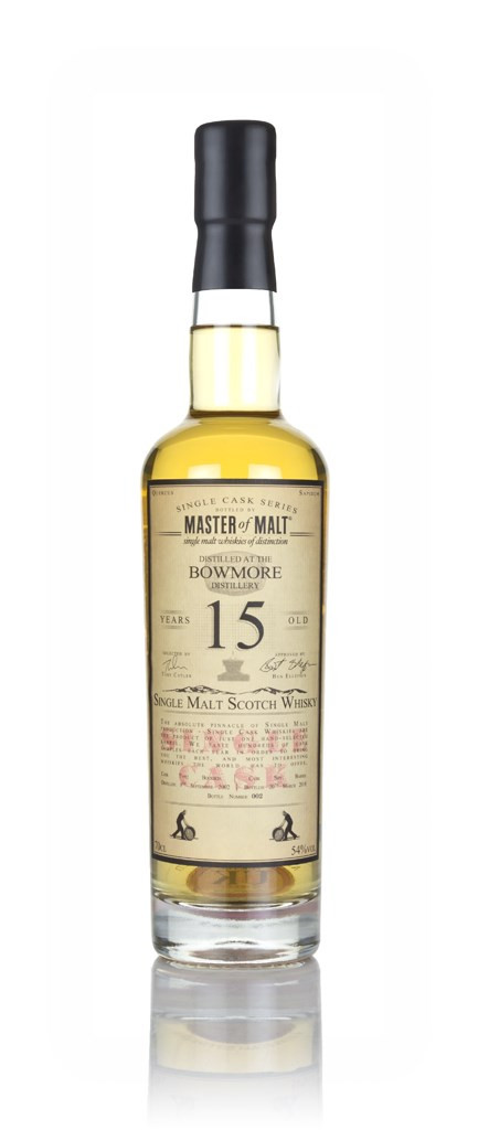 Bowmore 15 Year Old 2002 - Single Cask (Master of Malt) 70cl