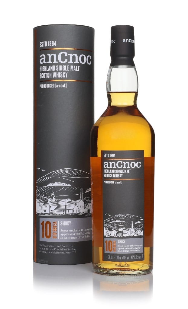 anCnoc 10 Year Old Peated 70cl