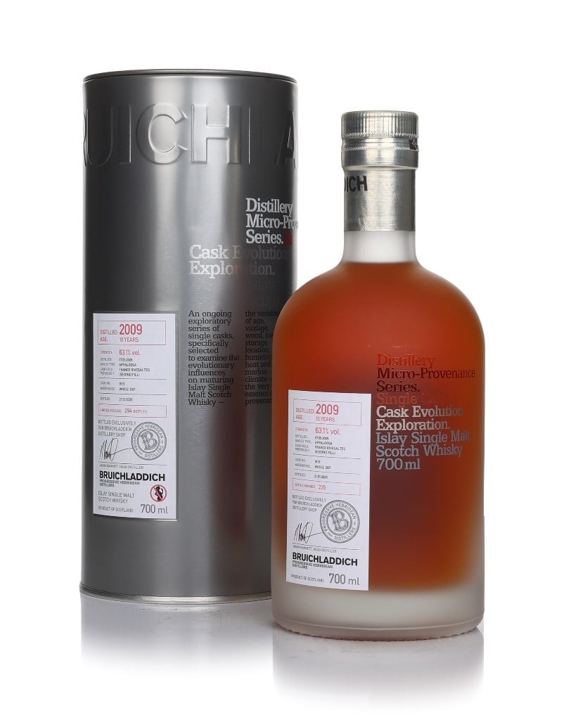 Bruichladdich 10 Year Old 2009 (cask 1613) - Micro Provenance Series 70cl