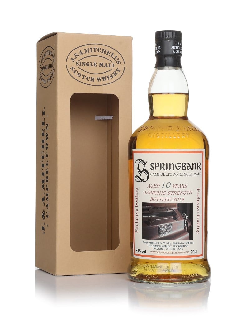 Springbank 10 Year Old - Marrying Strength (2014 Release) 70cl