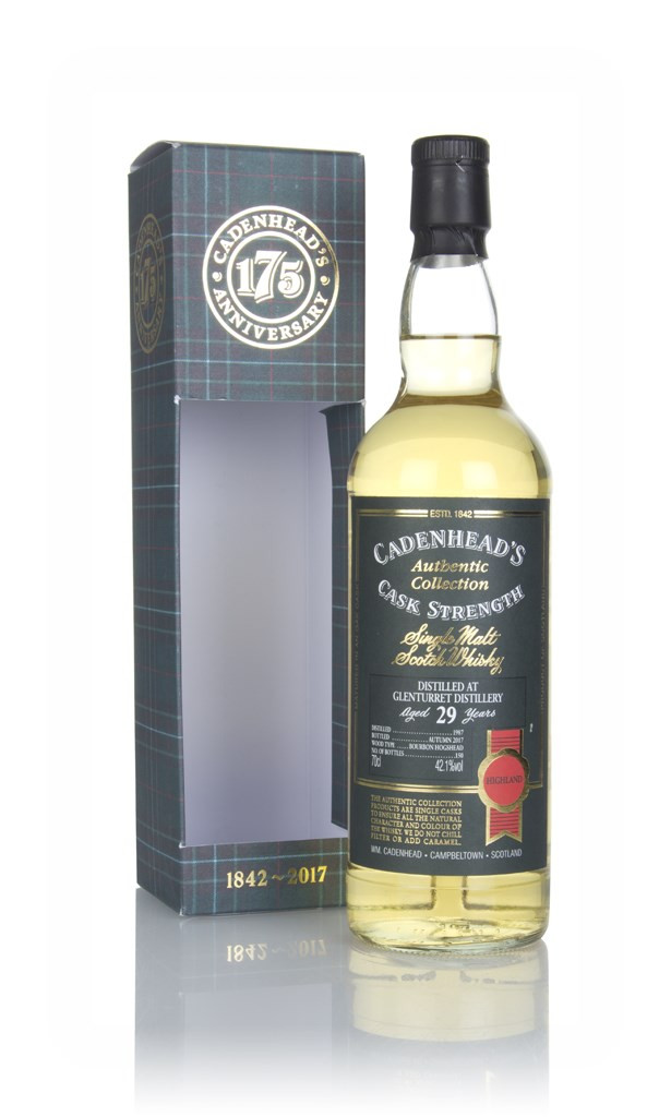 Glenturret 29 Year Old 1987 - Authentic Collection (WM Cadenhead) 70cl