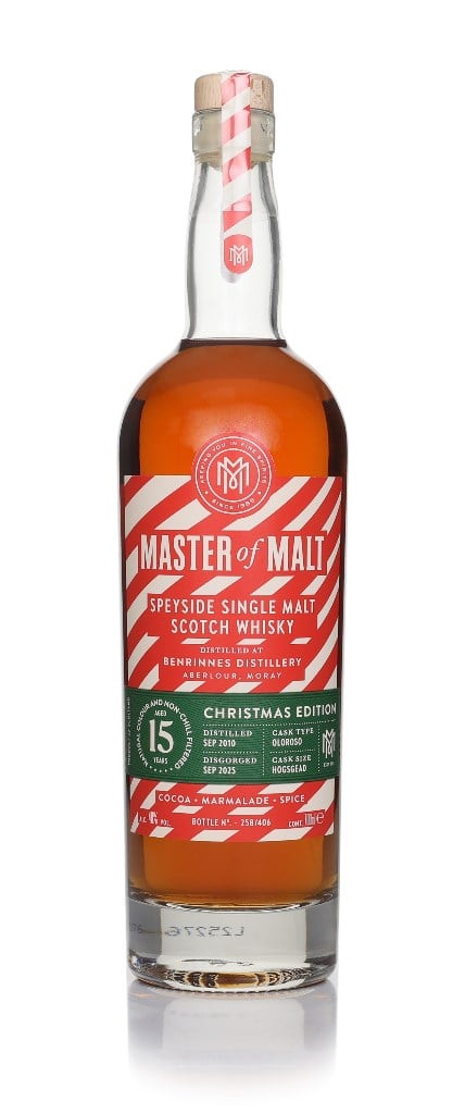 Benrinnes 15 Year Old 2010 - Christmas 2025 (Master of Malt) 70cl