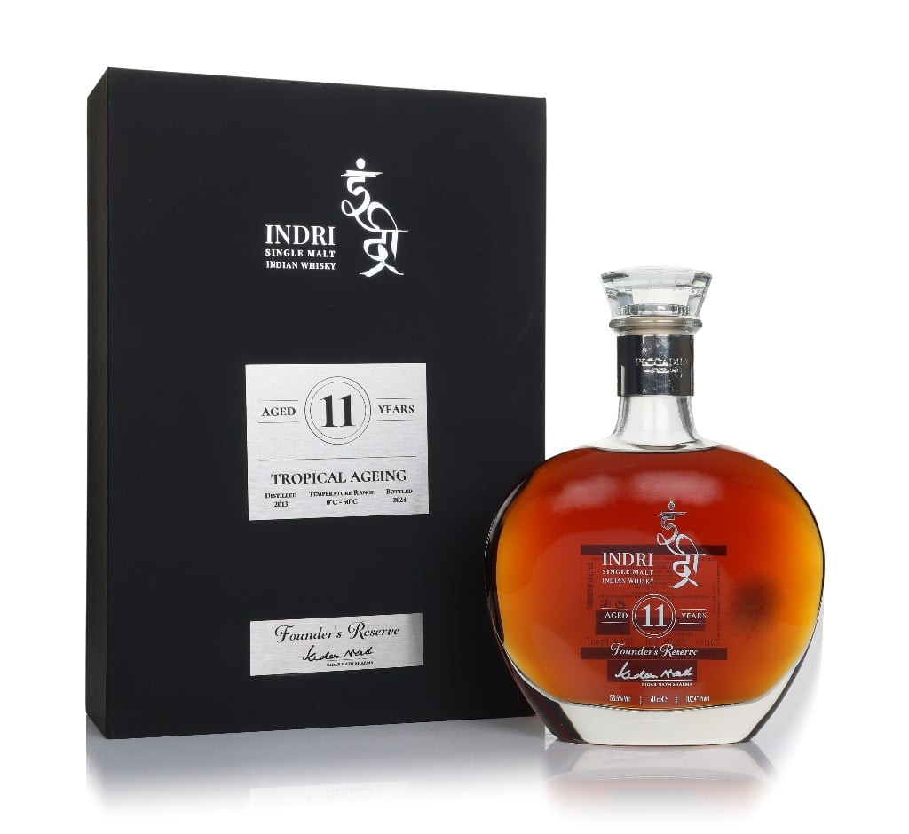 Indri 11 Year Old Founder's Reserve Wine Cask 70cl
