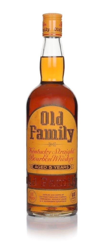 Old Family 5 Year Old Kentucy Straight Bourbon 70cl