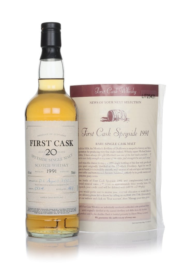 Mortlach 20 Year Old 1991 (cask 5884) - First Cask 70cl