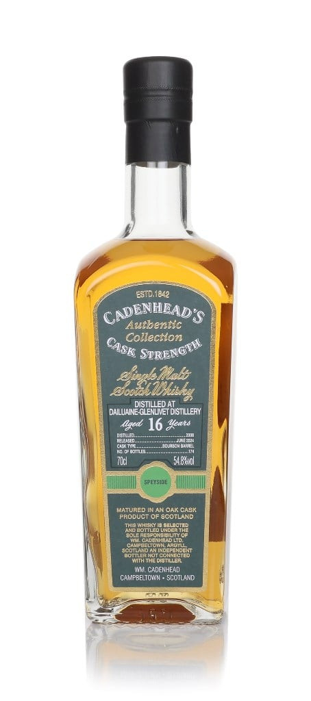Dailuaine 16 Year Old 2008 - Cadenhead's Original Collection 70cl