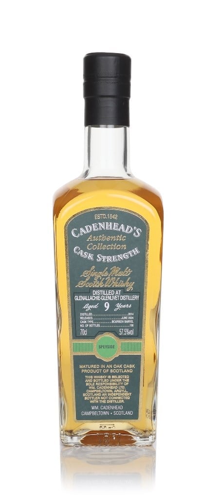Glenallachie 9 Year Old 2014 - Cadenhead's Authentic Collection 70cl