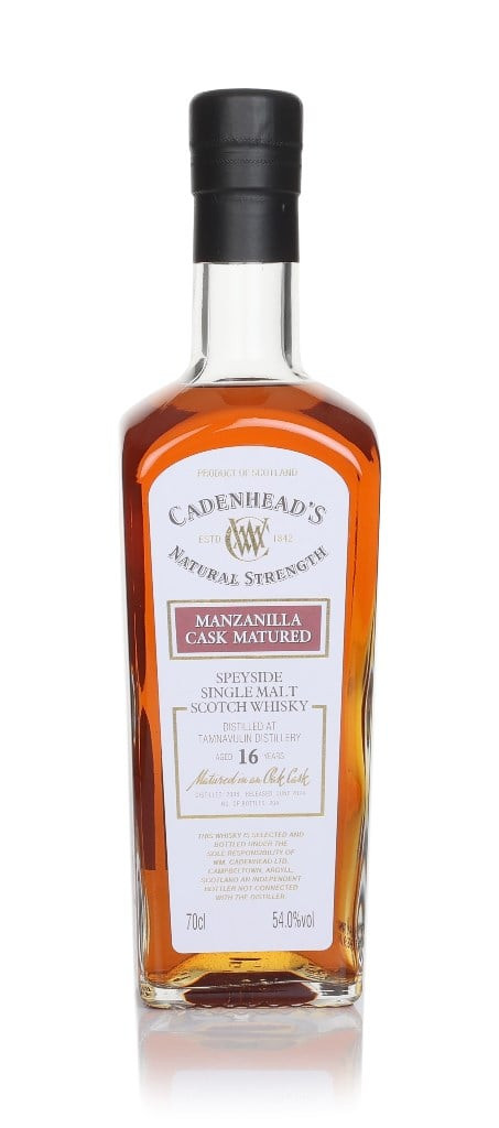 Tamnavulin 16 Year Old 2008 - Cadenhead's Natural Strength 70cl