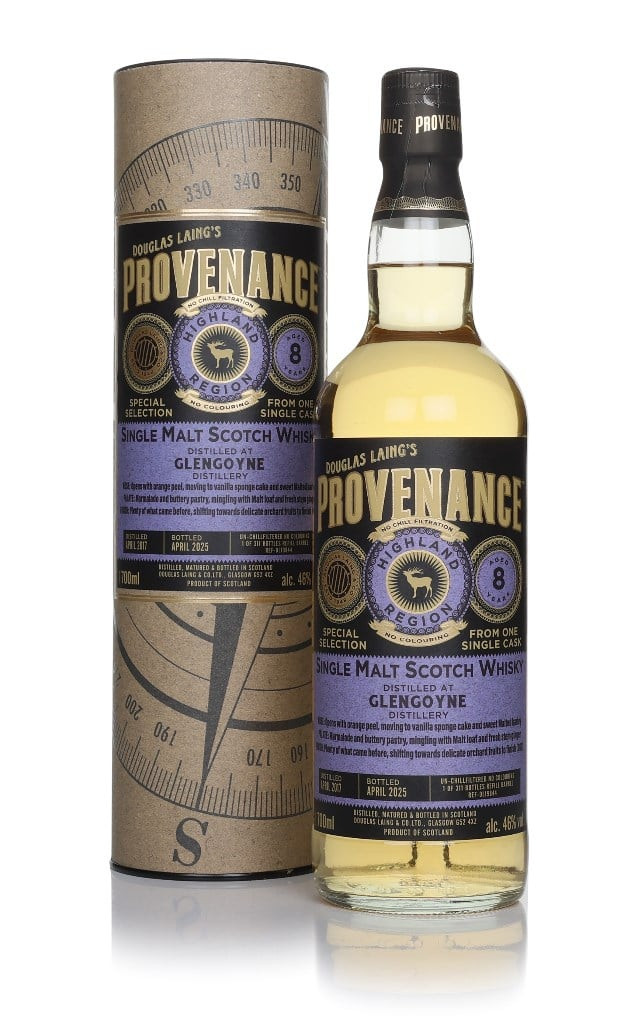 Glengoyne 8 Year Old 2017 (cask 19844) - Provenance (Douglas Laing) 70cl