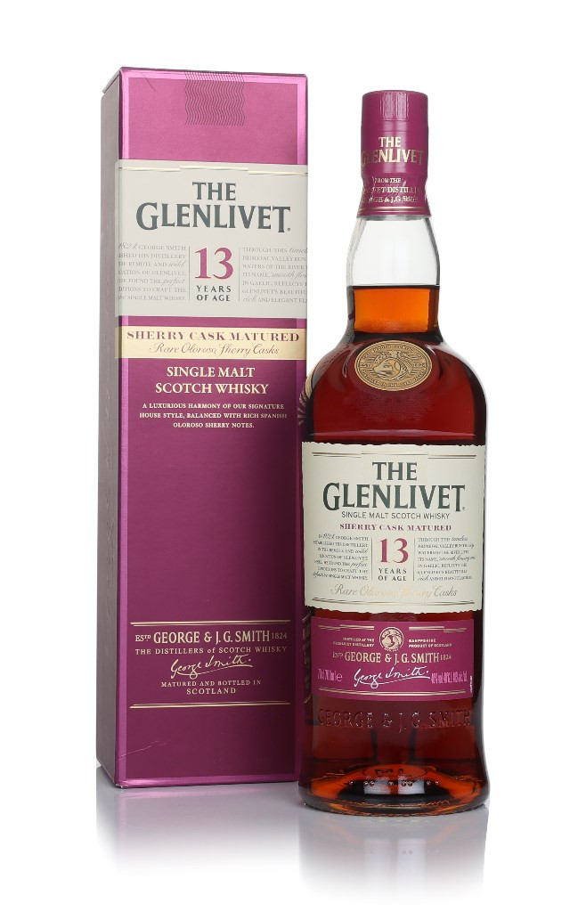 ウイスキー THE GLENLIVET 13 YEAR OLD 700ml 48% The Glenlivet 13 Year Old - Sherry Cask Matured 70cl Whisky