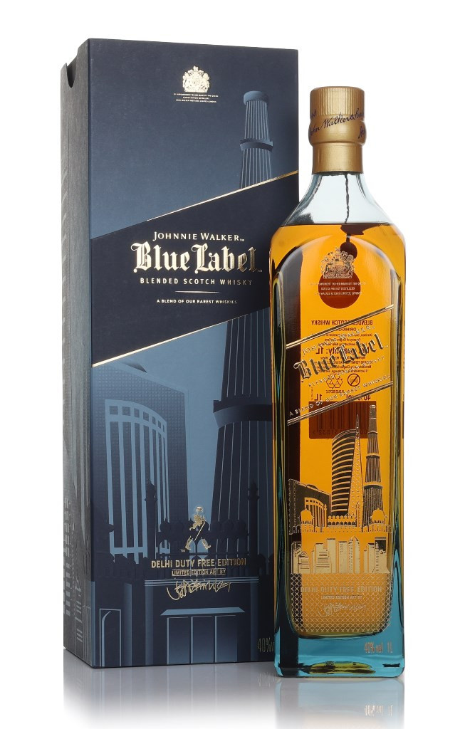 Johnnie Walker Blue Label - Delhi Limited Edition Design (1l)