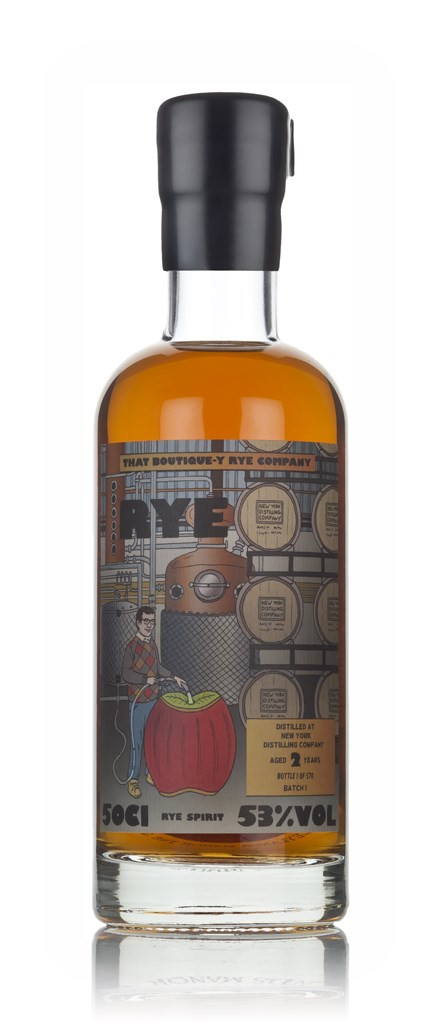 New York Distilling Company 2 Year Old - Batch 1 (That Boutique-y Rye Company) 50cl