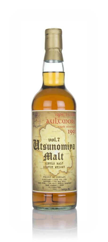 Aultmore 21 Year Old 1991 (Three Rivers) 70cl