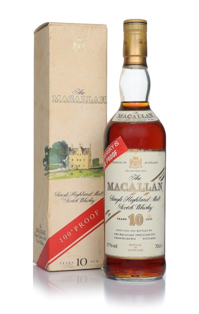 The Macallan 10 Year Old 100° Proof - 1990s 70cl