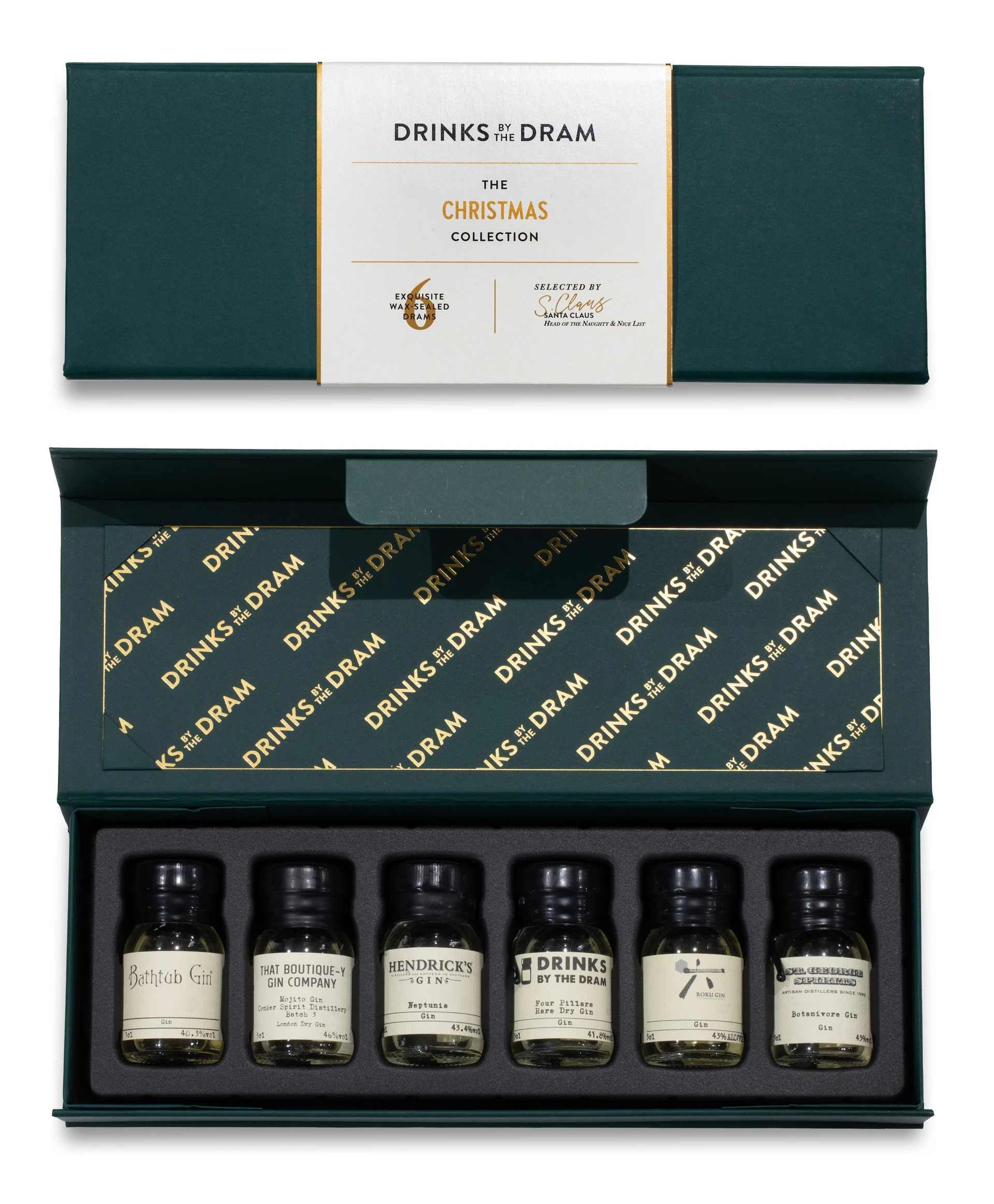 Merry Christmas Gin Tasting Set (Green)