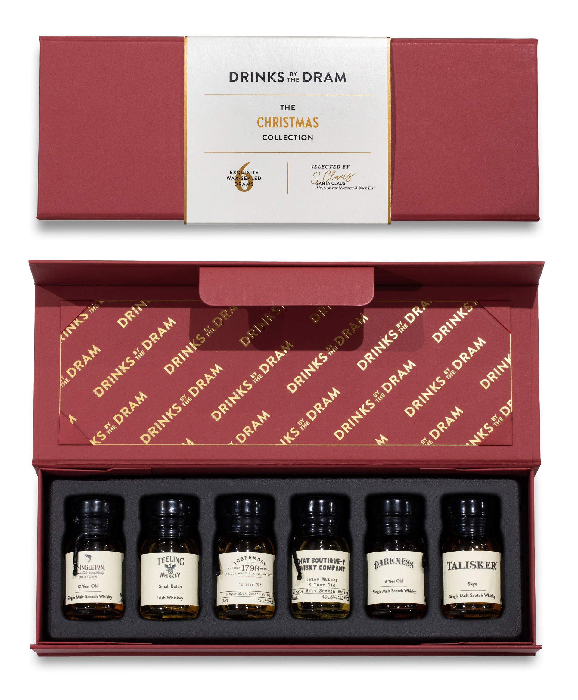 Merry Christmas Whisky Tasting Set (Red)