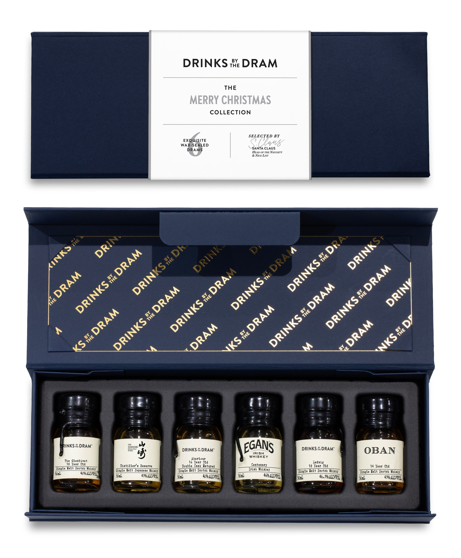 Merry Christmas Premium Whisky Tasting Set (Blue)