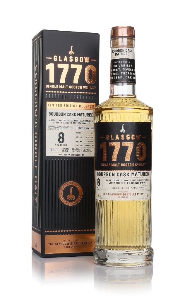 Glasgow 1770 Bourbon Cask Matured 70cl