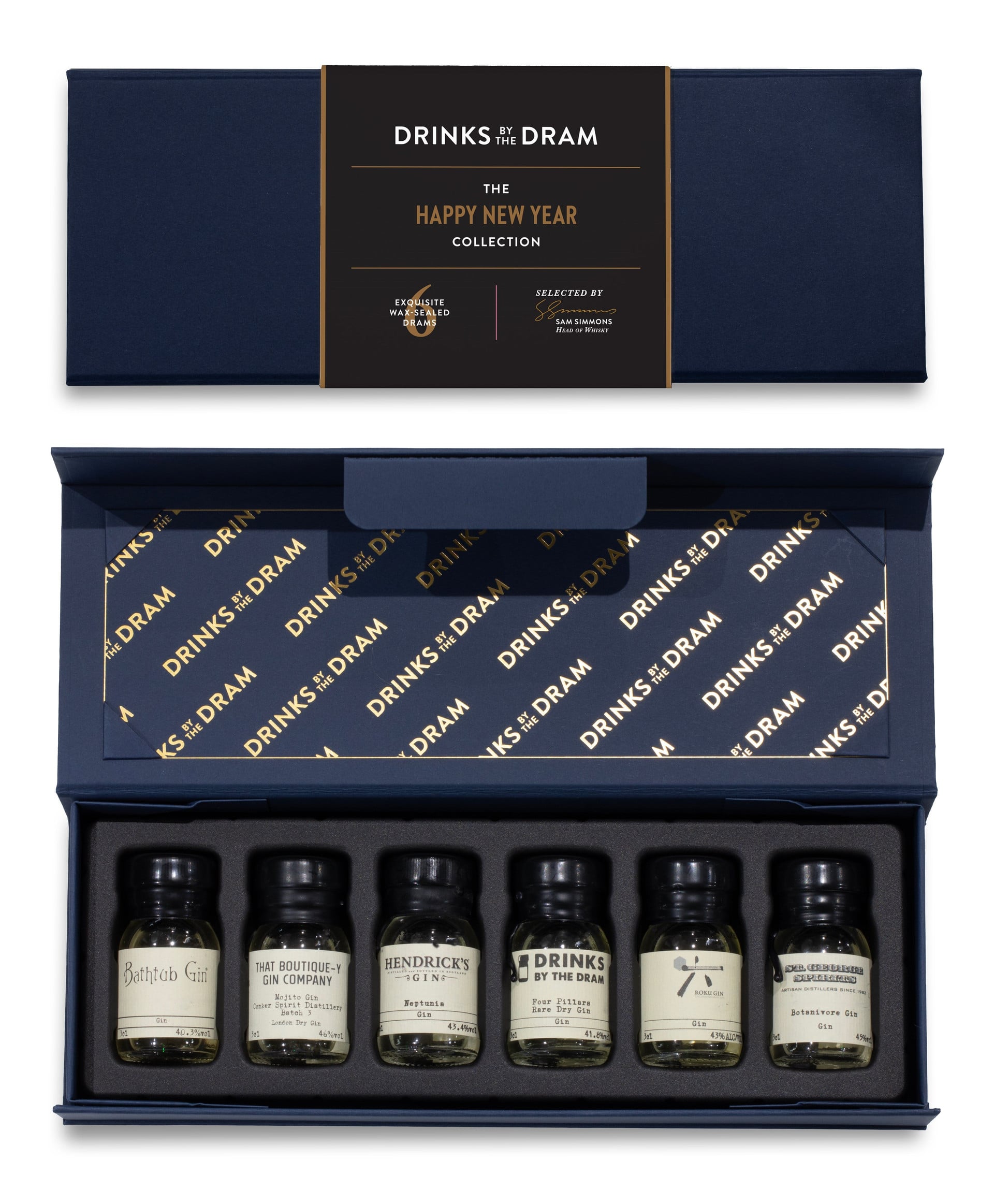 Happy New Year Gin Tasting Set (Blue)