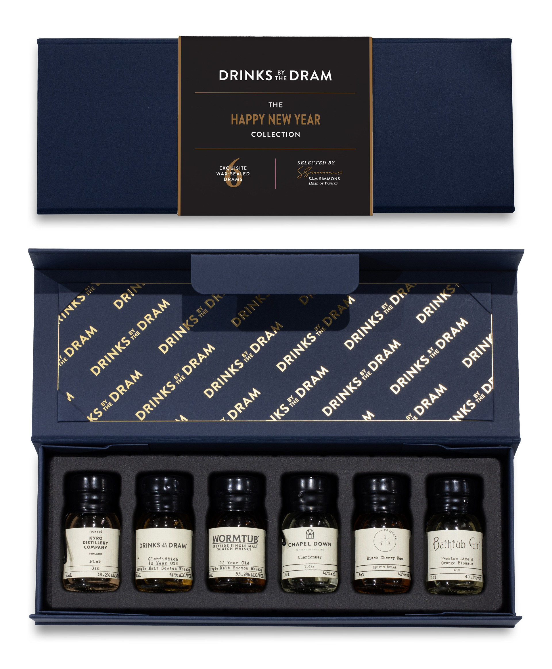 Happy New Year Mixed Spirits Set (Blue)